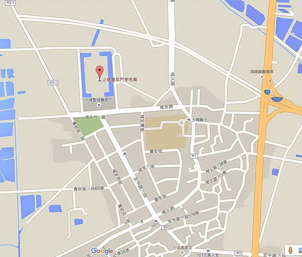 台南土城正統鹿耳門聖母廟：府城觀光公車(四)    ..鹿耳門聖母廟