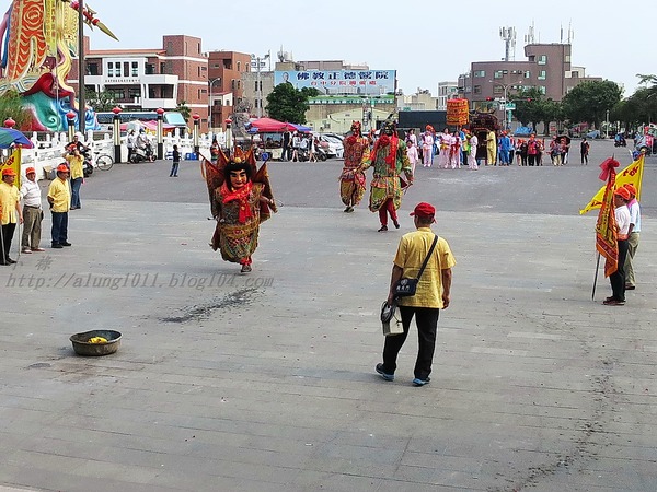 台南土城正統鹿耳門聖母廟：府城觀光公車(四)    ..鹿耳門聖母廟