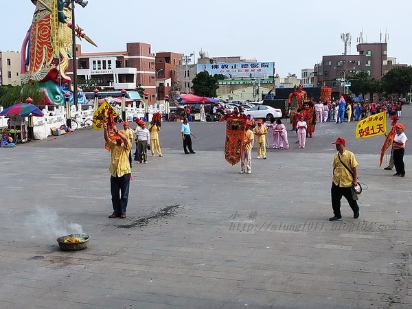 台南土城正統鹿耳門聖母廟：府城觀光公車(四)    ..鹿耳門聖母廟