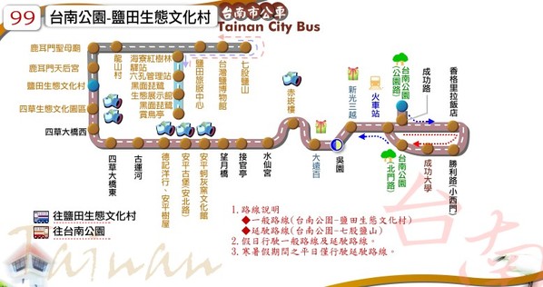 台南土城正統鹿耳門聖母廟:府城觀光公車(四) ..鹿耳門聖母廟