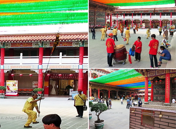 台南土城正統鹿耳門聖母廟：府城觀光公車(四)    ..鹿耳門聖母廟