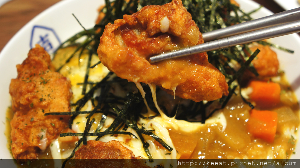 紅酒起司唐揚雞塊咖哩丼