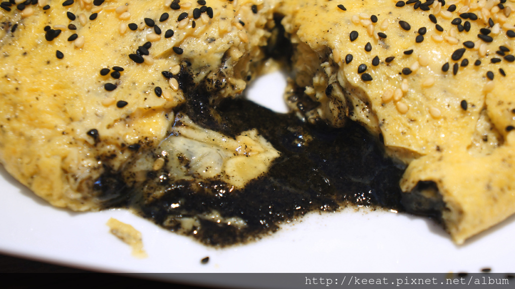 爆漿芝麻玉子燒