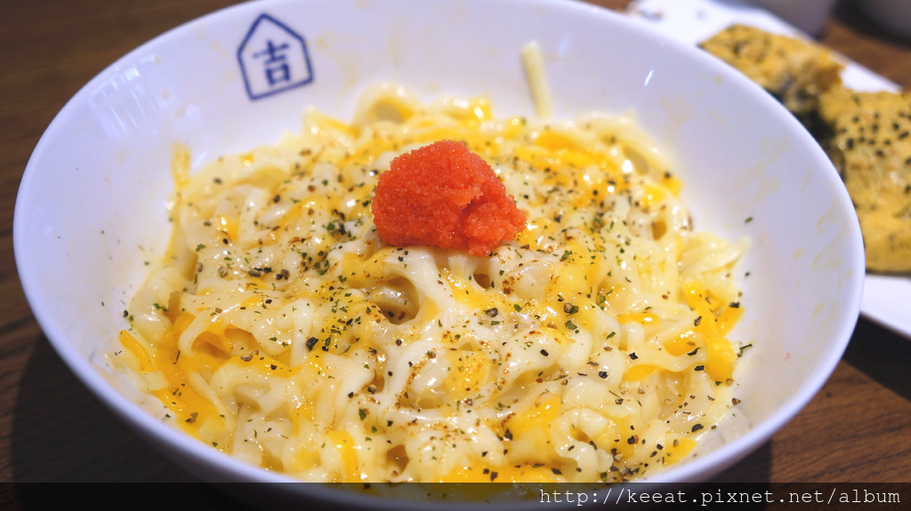 明太子起司蛋拌烏龍麵