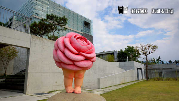 【南投。草屯】毓繡美術館。建築空間美學藝術。歧異獸。含羞的等候。巷弄美學。2016台灣建築獎首獎