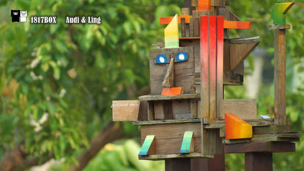 【南投。草屯】毓繡美術館。建築空間美學藝術。歧異獸。含羞的等候。巷弄美學。2016台灣建築獎首獎