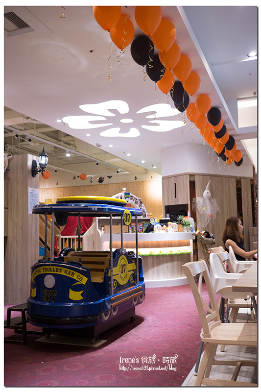 【台北內湖區】把旋轉木馬搬進餐廳內/樹屋/城堡溜滑梯.棠朝BossMama 親子餐廳