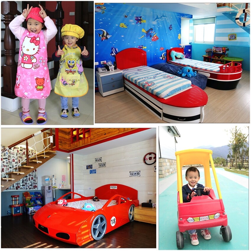 新鮮現流海鮮日式定食這裡吃,親子友善餐廳.還有可愛雙層巴士可以拍照.宜蘭礁溪餐廳推薦♥里海cafe♥