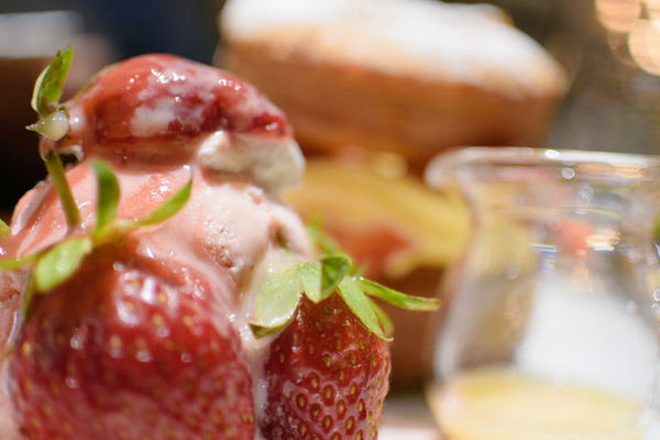 Drip Cafe 好滴(站前店):【台北|好滴咖啡】草莓多拿滋必吃 北車站前聊天美食二不誤好地方 (附完整菜單)