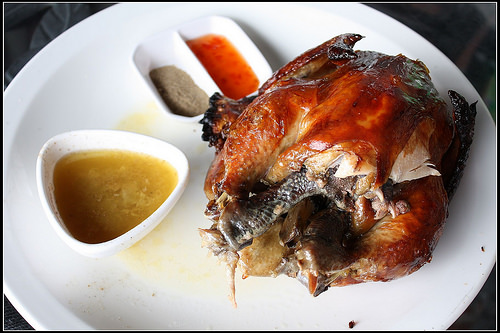 【南投食記】仁愛‧塔洛彎景觀餐廳~賞景吃烤雞