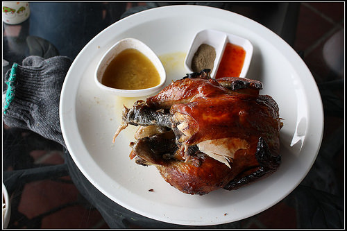 【南投食記】仁愛‧塔洛彎景觀餐廳~賞景吃烤雞