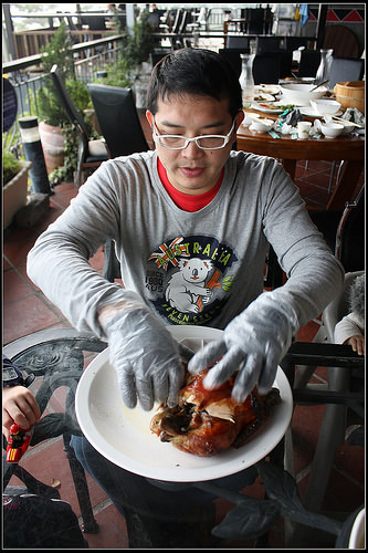 【南投食記】仁愛‧塔洛彎景觀餐廳~賞景吃烤雞