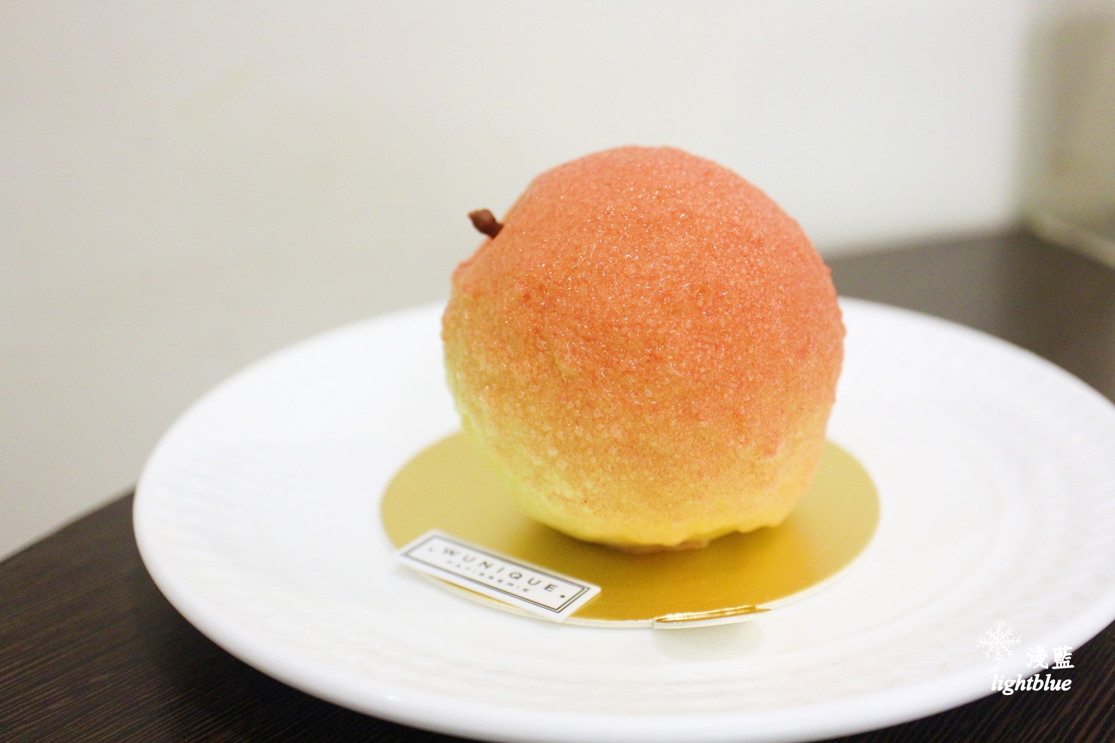 [ 六張犁站．安和路美食 ] 淺藍 × WUnique Pâtisserie無二法式烘焙～百分百擬真荔枝，期間限定夏日香