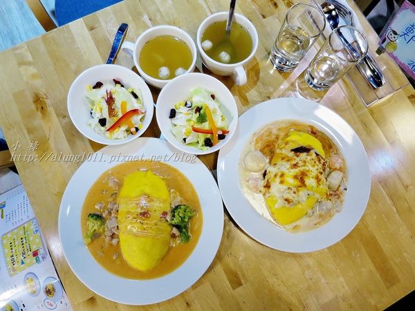 日夕洋食屋：蛋包飯專賣..    日夕洋食屋/愛評體驗團