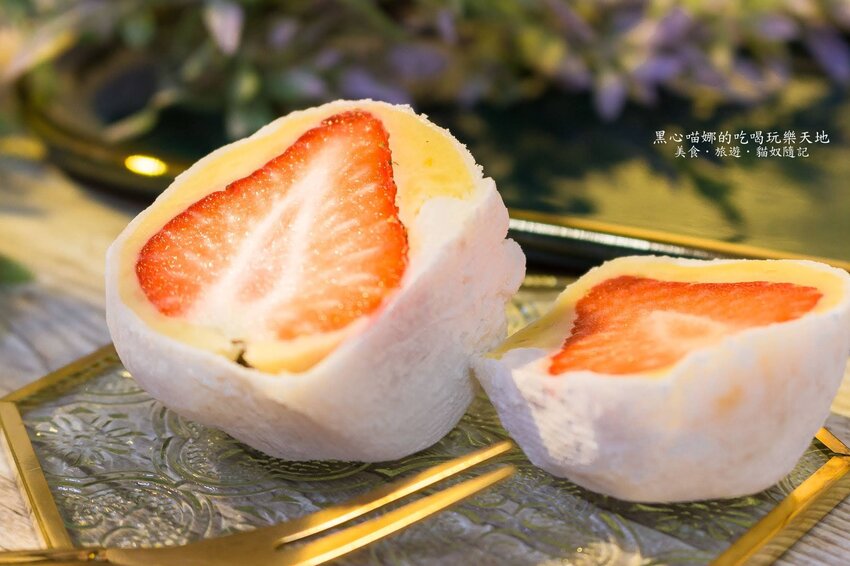 金桃家大福專賣店︱冬季限定款大草莓！清新綠豆草莓大福與香甜紅豆草莓大福　手速不快就訂不到的宅配熱門小點心❤