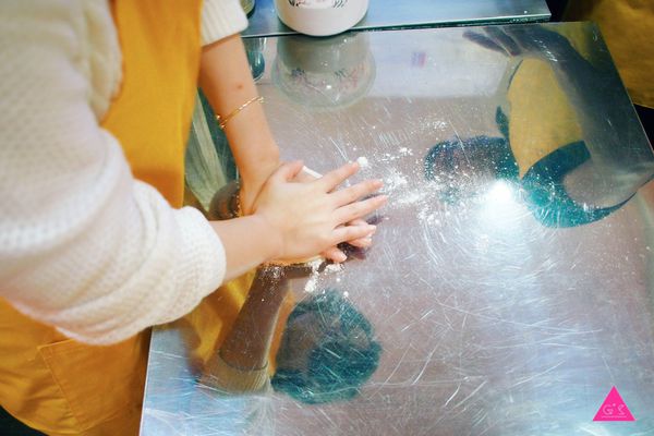 GS愛吃鬼|林太太手工石烤披薩|團體親子溫馨手工披薩DIY