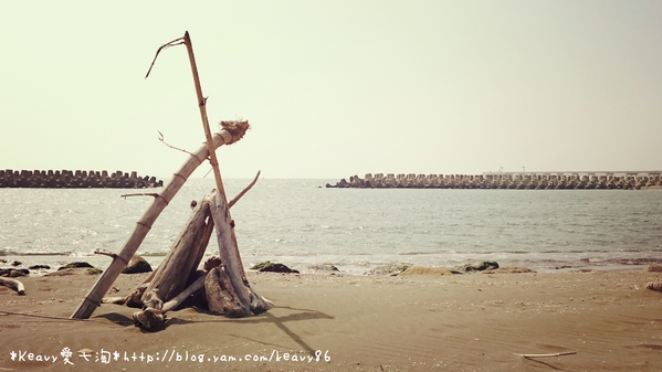 ★高雄永安★【烏林投海邊、鑽石沙灣】迷人的貝殼色沙灘。