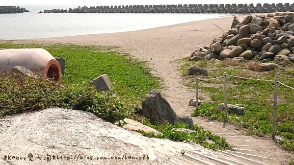 ★高雄永安★【烏林投海邊、鑽石沙灣】迷人的貝殼色沙灘。