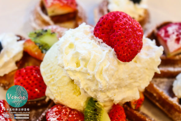 Venus cafe(維納斯咖啡)|桃園市/桃園區  (希臘氛圍，客製化咖啡拉花；中西餐點“維納斯”通通都有)