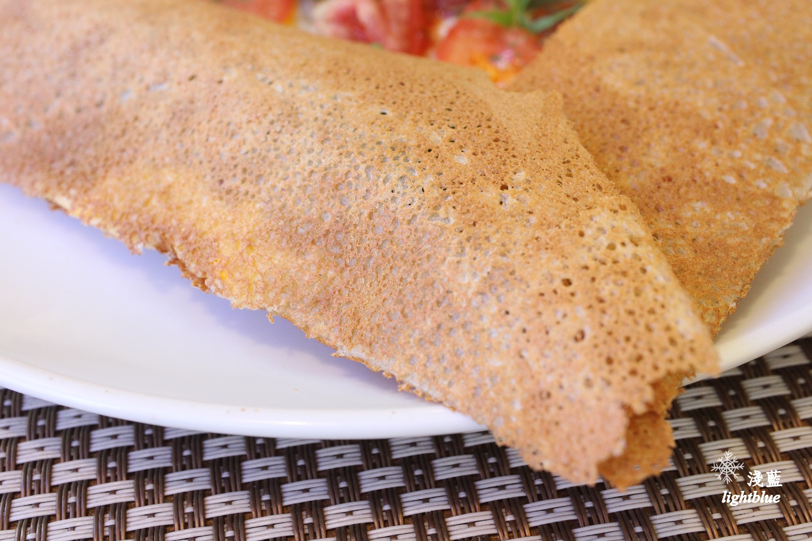 台中美食：淺藍 × 法樂法式薄餅屋～鹹甜可麗餅平價又好吃，還有不能錯過的小山園抹茶千層