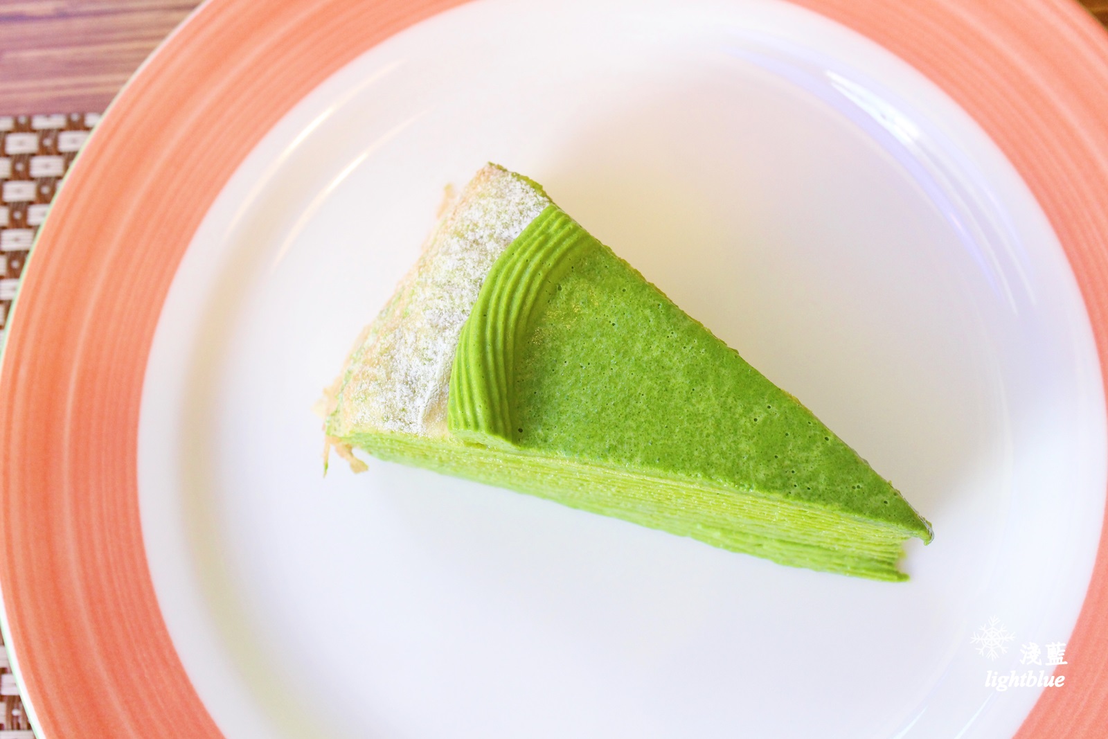 台中美食：淺藍 × 法樂法式薄餅屋～鹹甜可麗餅平價又好吃，還有不能錯過的小山園抹茶千層