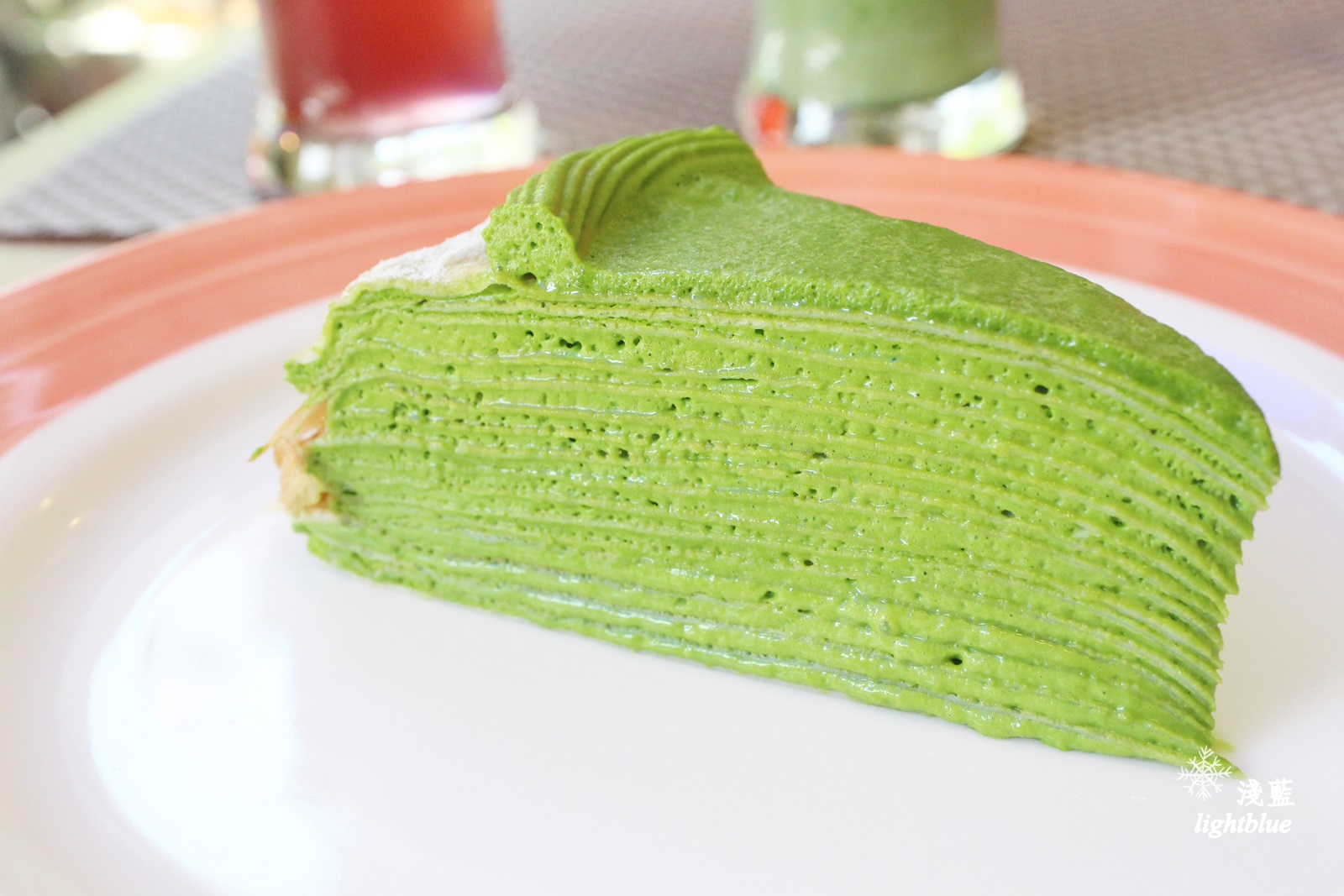 台中美食：淺藍 × 法樂法式薄餅屋～鹹甜可麗餅平價又好吃，還有不能錯過的小山園抹茶千層