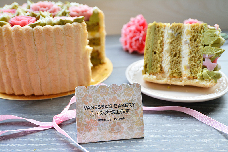 凡內莎烘焙工作室:栗子桂花慕斯抹茶蛋糕,像花朵一樣的母親節蛋糕生日蛋糕 凡內莎烘焙工作室:栗子桂花慕斯抹茶蛋糕,像花朵一樣的母親節蛋糕生日蛋糕