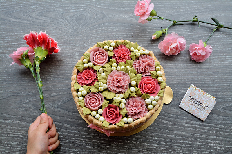 凡內莎烘焙工作室:栗子桂花慕斯抹茶蛋糕,像花朵一樣的母親節蛋糕生日蛋糕 凡內莎烘焙工作室:栗子桂花慕斯抹茶蛋糕,像花朵一樣的母親節蛋糕生日蛋糕