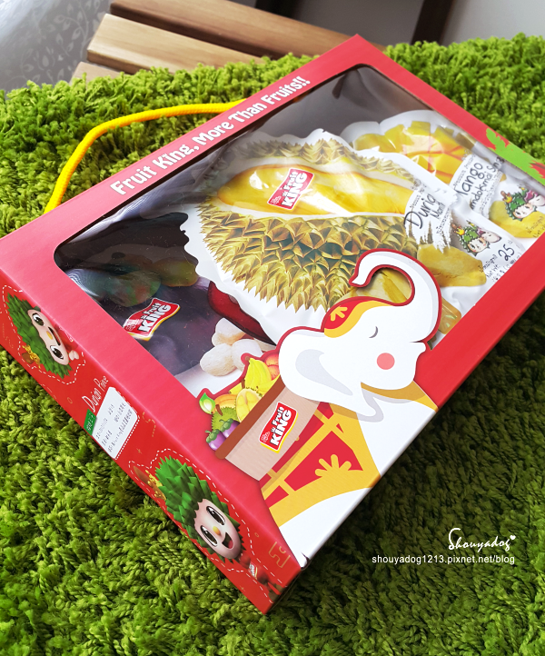 Fruit King 鮮果乾 - 歡樂禮盒組:【健康零食】泰風團購禮盒首選 泰國水果乾 Fruit King 歡樂禮盒組