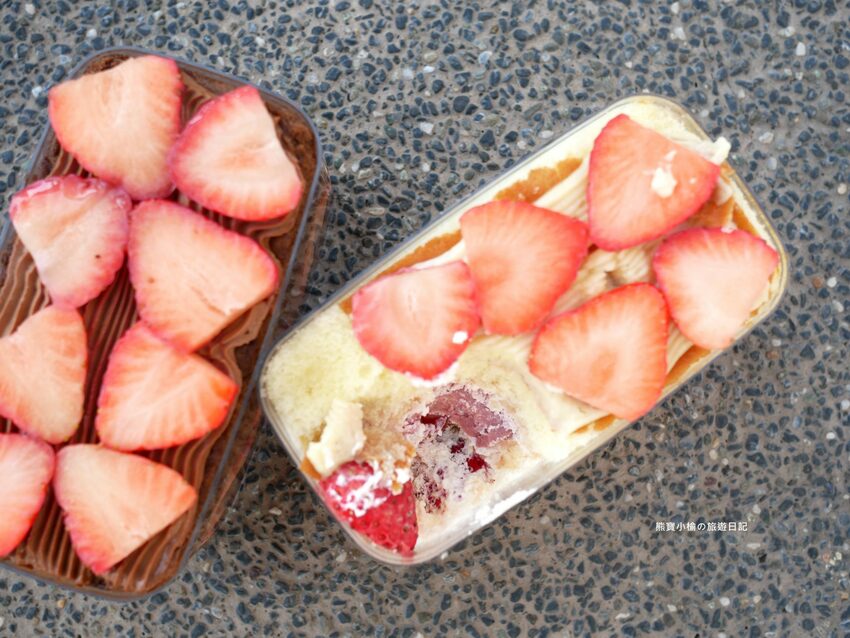 【桃園美食】小初心法式甜點，草莓季限定甜點推薦！必吃草莓小巴、可可草莓小巴、草莓大福，宅配美食送到府免出門。 @熊寶小榆の旅遊日記