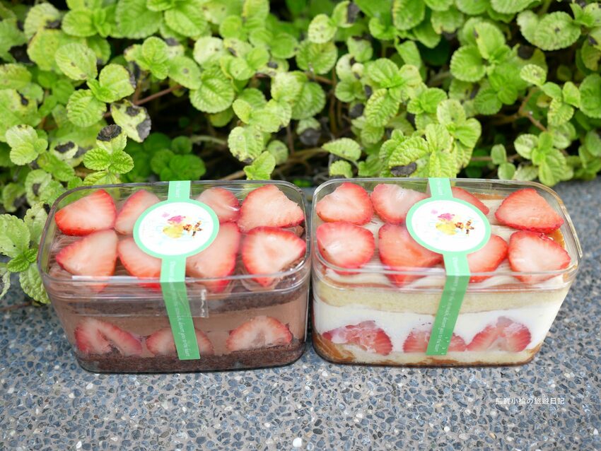 【桃園美食】小初心法式甜點，草莓季限定甜點推薦！必吃草莓小巴、可可草莓小巴、草莓大福，宅配美食送到府免出門。 @熊寶小榆の旅遊日記