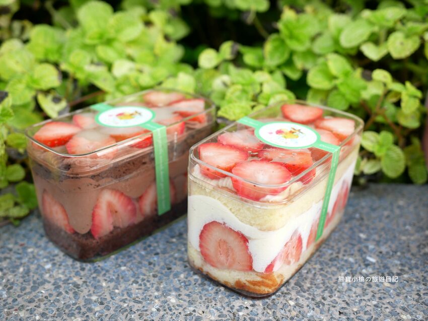 【桃園美食】小初心法式甜點，草莓季限定甜點推薦！必吃草莓小巴、可可草莓小巴、草莓大福，宅配美食送到府免出門。 @熊寶小榆の旅遊日記