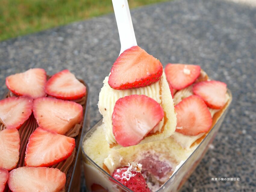 【桃園美食】小初心法式甜點，草莓季限定甜點推薦！必吃草莓小巴、可可草莓小巴、草莓大福，宅配美食送到府免出門。 @熊寶小榆の旅遊日記