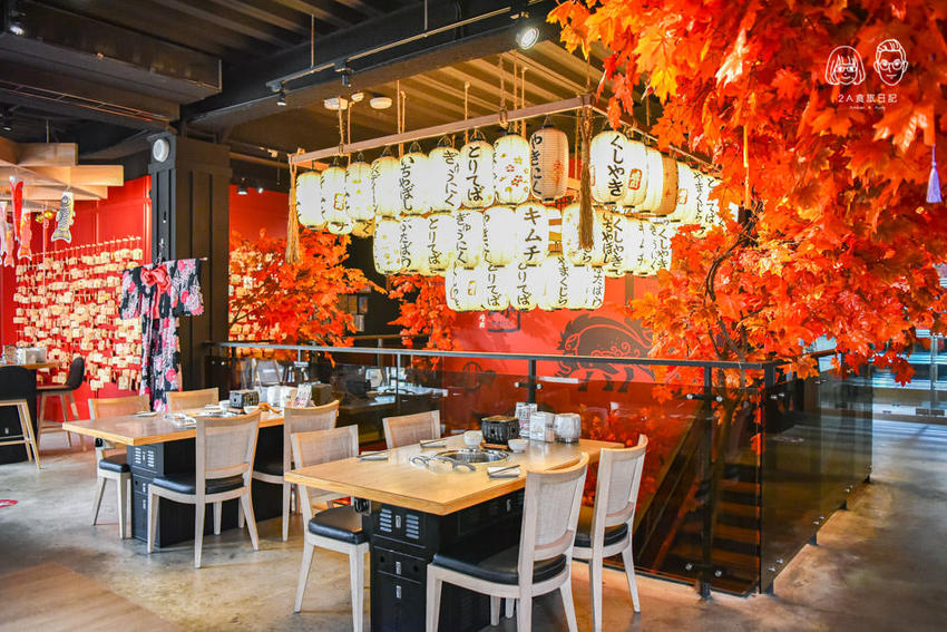 山鯨燒肉：-2020新菜單！不用出國就可以穿和服在櫻花季、楓葉季場景拍照的日式燒肉店，適合情侶約會慶生！