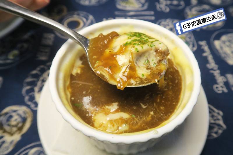 永和肥禿子美式餐廳-焗烤法式洋蔥湯