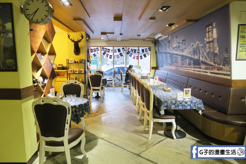 肥禿子美式餐廳Bald fatty bistro.永和四號公園親子友善餐廳.永安市場捷運站