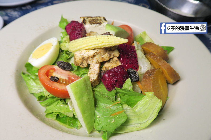 永和肥禿子美式餐廳-肯瓊雞肉凱薩沙拉