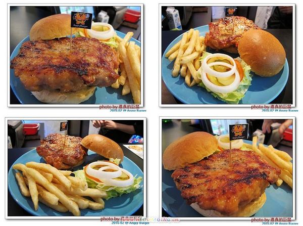 Angry Burger  美式餐廳：（台南。東區美食）Angry Burger 美式餐廳 /  美式漢堡，超大份量，還有大螢幕，讓你開心度過宵夜時光！