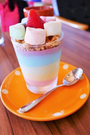 【台北中山 | 餐廳】提供豐盛早午餐與多層次彩虹甜點的貓頭鷹主題餐廳☀Gufo27 Brunch & Cafe