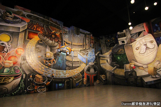 『嘉義大林景點』老楊方城市觀光工廠★老楊方塊酥主題觀光工廠/大型3D彩繪牆好好拍來嘉義必買的伴手禮