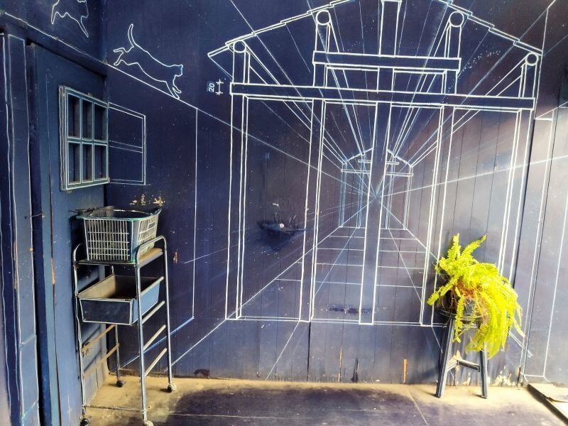 藍晒圖文創園區 一隅