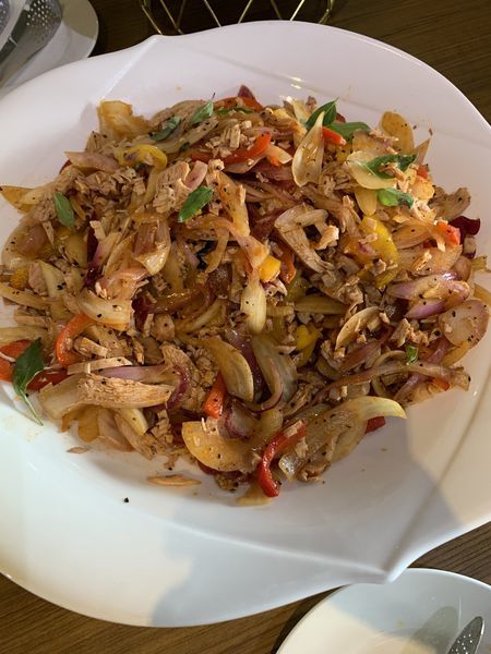 檸檬雞絲 檸檬雞絲