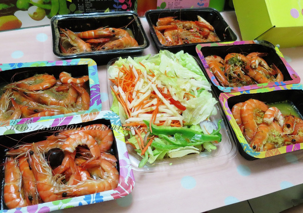 好吃的便利包~ ..蝦攪和冷凍鮮蝦