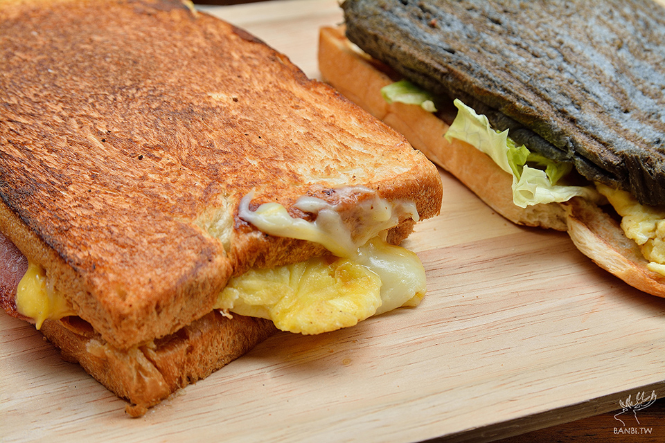 土司吐司-自選兩種麵包 豐富好吃的三明治早午餐-台北公館美食 TAI_1905