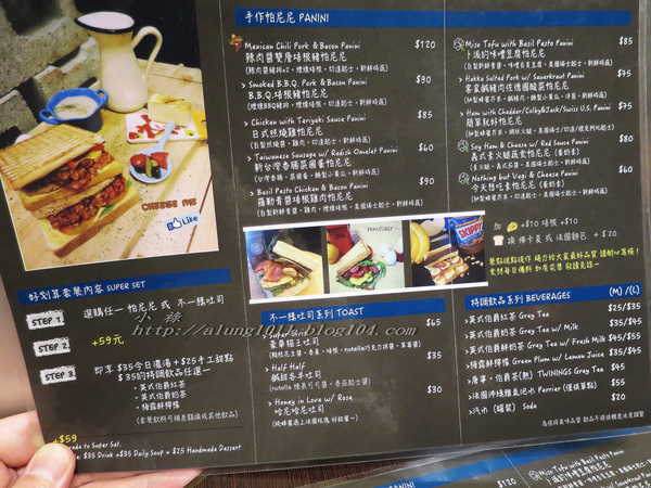 層層堆砌多層次口感~ ..Cheese Me手作帕尼尼