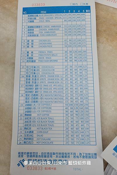 【台東/台東市】藍蜻蜓炸雞