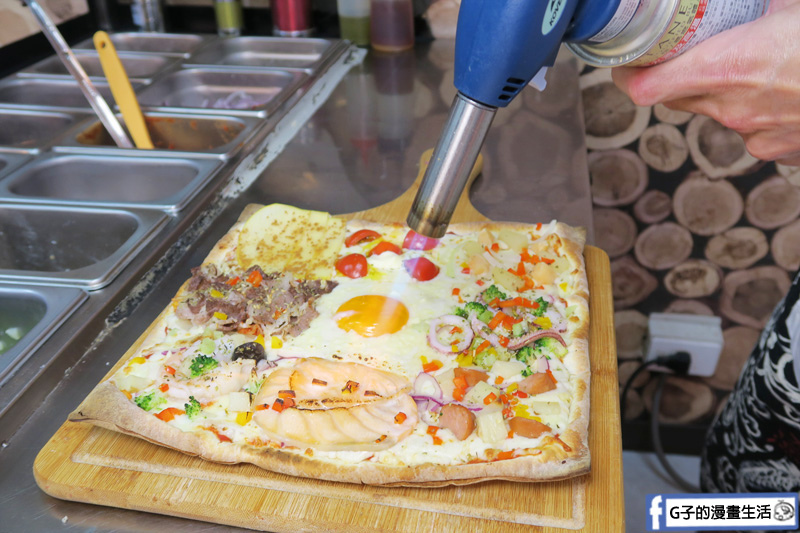 士林愛披薩 ipizza 現做九宮格披薩 方形披薩