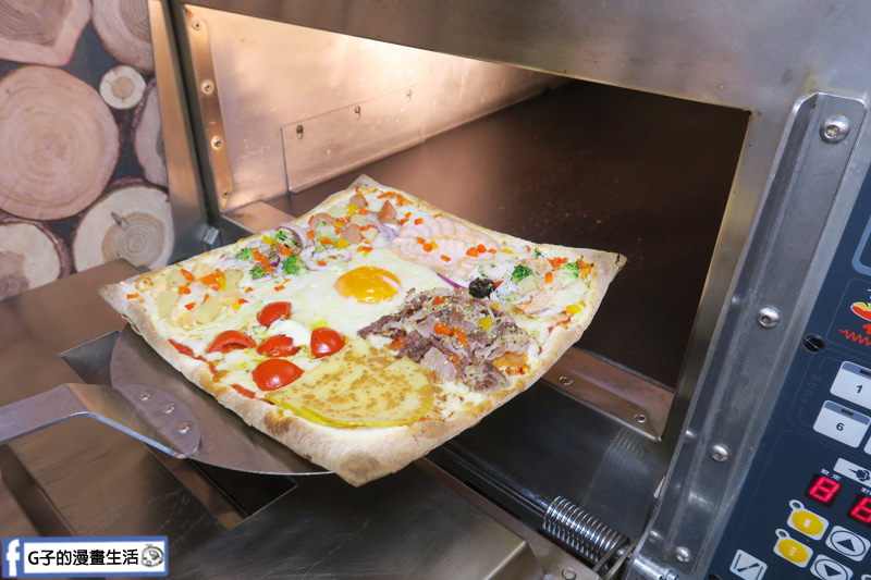 士林愛披薩 ipizza 現做九宮格披薩 方形披薩 