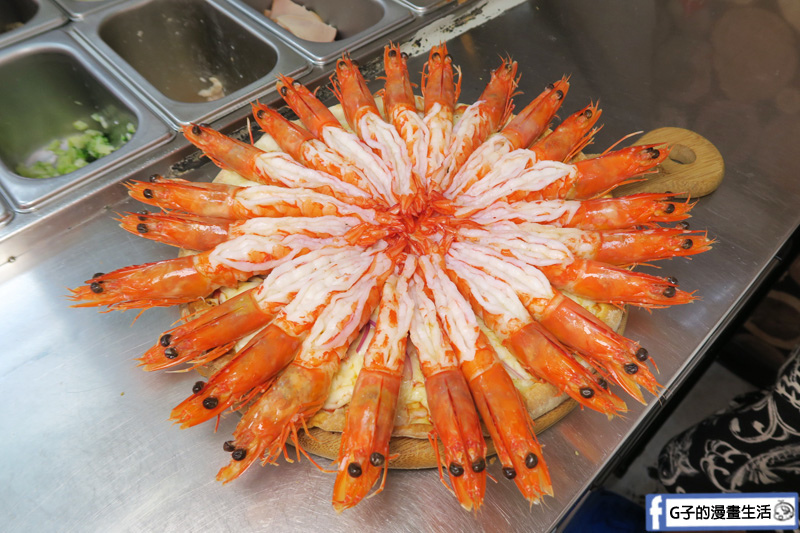 士林愛披薩 ipizza 大海蝦 海大俠X3倍蝦子都去腸泥了