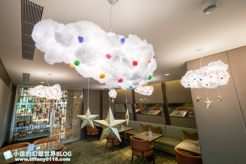 [台北下午茶]超值夢幻JC CAT雲朵鳥籠下午茶/六福萬怡大廳酒吧/好吃好拍的雙人下午茶推薦